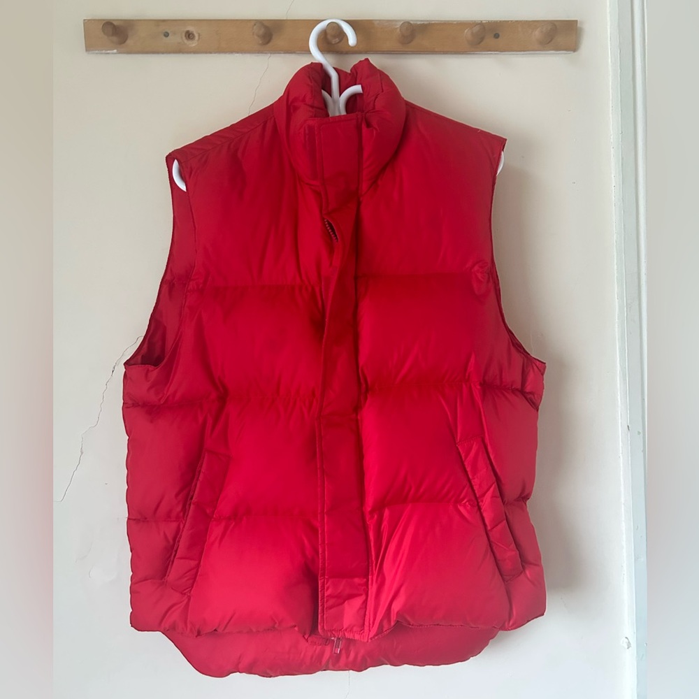 J crew puffer vest